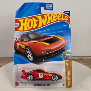 Hot Wheels 95 Mazda RX-7 Drift Die-Cast Car